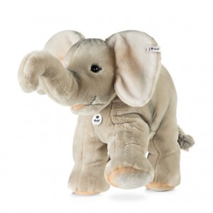 Steiff Wild Stuffed Animals Light Grey | 2587-BTFNG