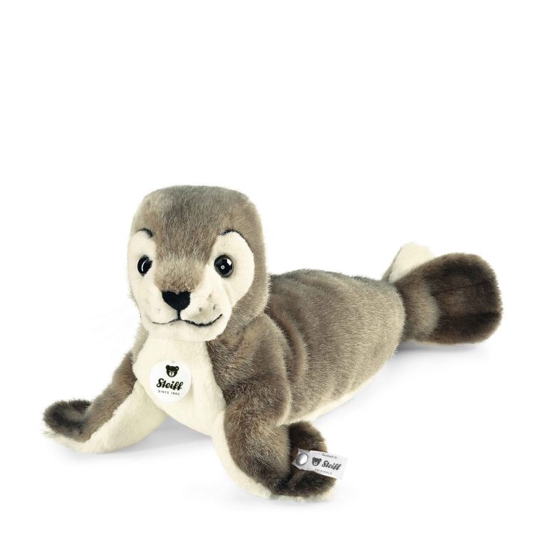 Steiff Arctic Marine Stuffed Animals Dark Grey | 5630-WJYOX