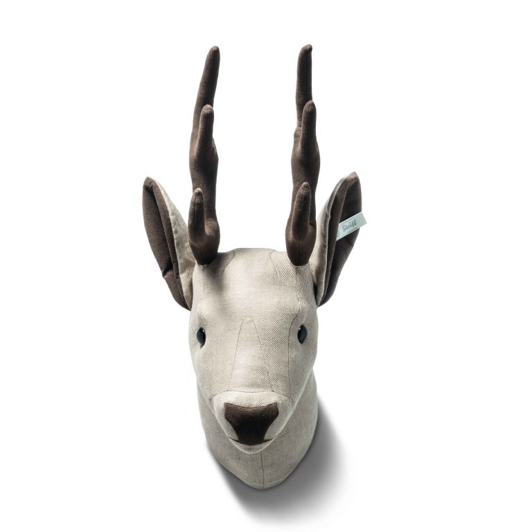 Steiff Best Of Selection Deer Head Collectible Animals Beige | 0732-IMSWJ