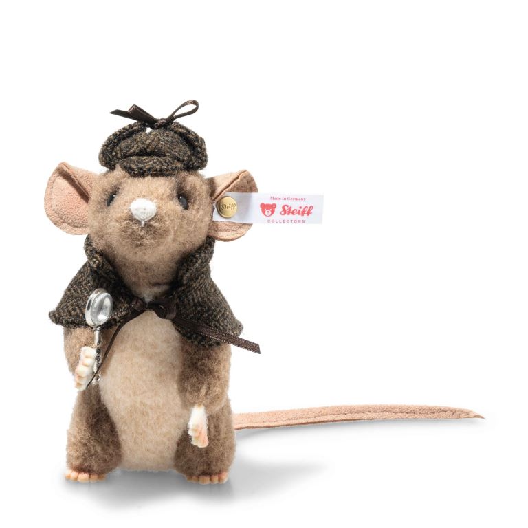 Steiff Detective Mouse Collectible Animals Brown | 7418-RLXPD