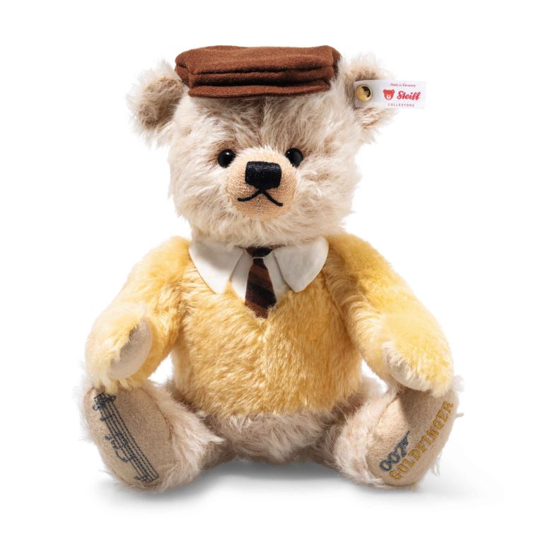 Steiff James Bond auric Goldfinger Villain Teddy Bears Multicolored | 9147-GBJNT