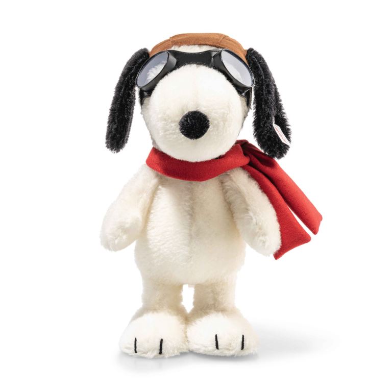 Steiff Snoopy Flying Ace Collectible Animals White | 6254-SUQWV