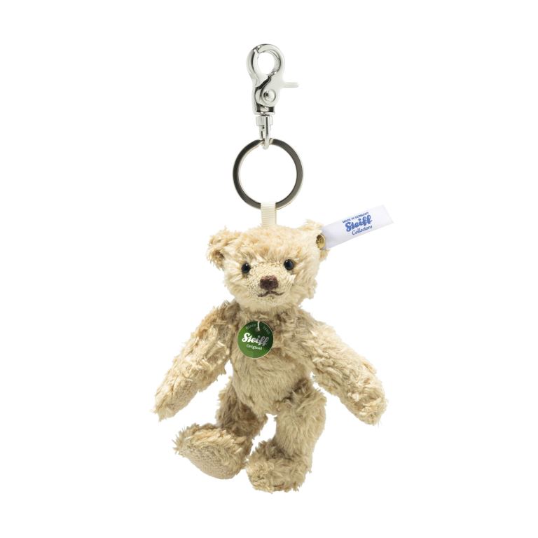 Steiff Teddies For Tomorrow Basko Keyring Teddy Bears Beige | 8762-XLVGP