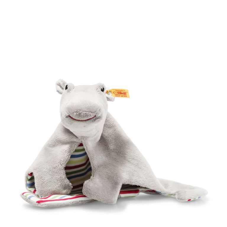 Steiff Wild Sweeties Torben Hippopotamus Comforter Toys Light Grey | 1258-VLTWE